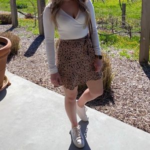 Abercrombie printed skirt